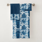 Muster Nr. 5 für Schiffe und Ozeane Badhandtuch Set (Insitu)