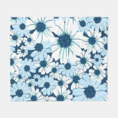 Muster ohne Blumen/Textilemuster der Blume, ab Fleecedecke (Vorderseite (Horizontal))