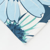 Muster ohne Blumen/Textilemuster der Blume, ab Fleecedecke (Ecke)