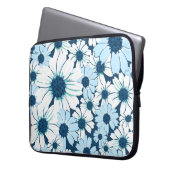 Muster ohne Blumen/Textilemuster der Blume, ab Laptopschutzhülle (Vorderseite Links)