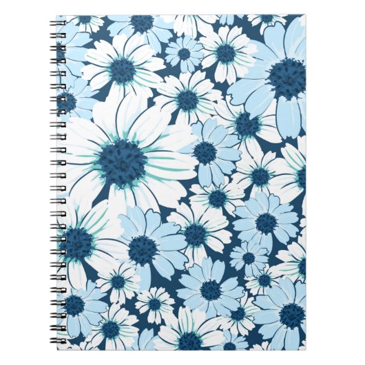 Muster ohne Blumen/Textilemuster der Blume, ab Notizblock (Vorderseite)