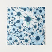 Muster ohne Blumen/Textilemuster der Blume, ab Wandteppich (Vorderseite (Horizontal))