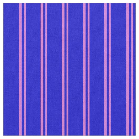 Muster Orchid & Blue Lines Stoff (Nahaufnahme)