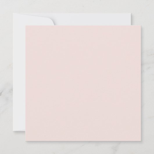 Muster-Ornament auf rosa Hochzeitsfeier Save The Date (Rückseite)