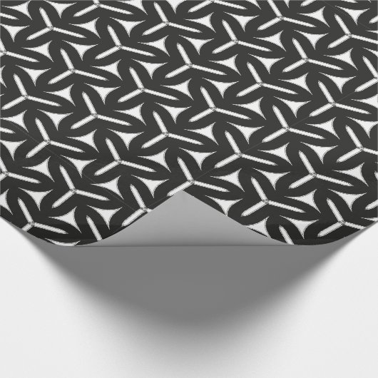 Muster-Papier für Gothic Blades Geschenkpapier (Ecke)