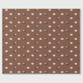Muster-Papier für Schafe Geschenkpapier (Flach)