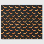 Muster-Papier für schwarze und orange Flechtmuster Geschenkpapier (Flach)