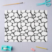 Muster-Papier für schwarze und weiße Giraffen Seidenpapier (Basteln)