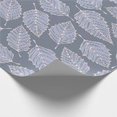 Muster-Papier für zeitgenössische Blätter Geschenkpapier (Ecke)