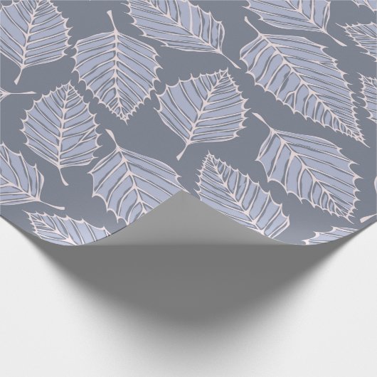 Muster-Papier für zeitgenössische Blätter Geschenkpapier (Ecke)