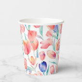 Muster-Papierbecher für Aquarelltüten Pappbecher (Rückseite)