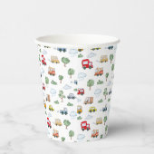 Muster-Papierbecher für Autos Pappbecher (Rechts)