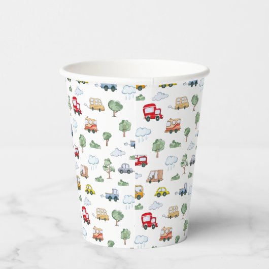 Muster-Papierbecher für Autos Pappbecher (Rechts)