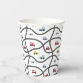 Muster-Papierbecher für Autos Pappbecher (Vorderseite)