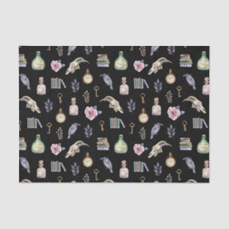 Muster-Papiere für Vintage Halloween-Elemente Seidenpapier