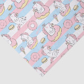 Muster-Papiermuster für Einhorn Seidenpapier (Ausschnitt)