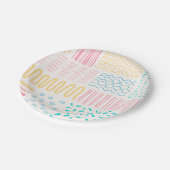 Muster Pappteller (Schrägansicht)