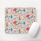 Muster Paris Frankreich Mousepad (Mit Mouse)