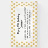 Muster-Party oder Turniervorwahl für Pickleball Banner (Vertikal)