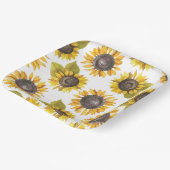 Muster-Party-Teller für Sonnenblumen Pappteller (Gewinkelt)