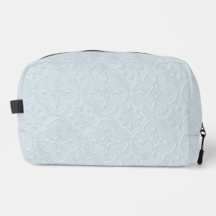 Muster Pastel Blue Flowers Waschbeutel