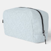 Muster Pastel Blue Flowers Waschbeutel (Rechte Ecke)