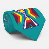 Muster pattern Indianer Native American Krawatte (Gerollt)