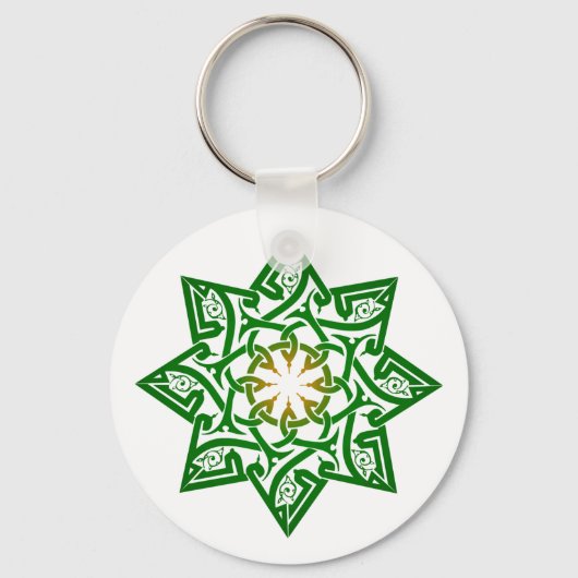 Muster pattern ornament arabisch arabic schlüsselanhänger (Vorderseite)