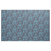 Muster-Pen mit blauer grüner Pflanze Zeichnend Sto Stoff (Yard (91,4 cm))