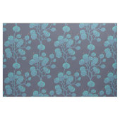 Muster-Pen mit blauer grüner Pflanze Zeichnend Sto Stoff (Fat Quarter (45,7 x 55,9 cm))