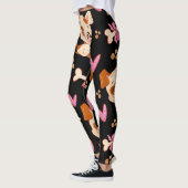 Muster Pets Niedlich Funny Puppy Lover Leggings (Links)