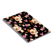 Muster Pets Niedlich Funny Puppy Lover Notizblock (Rechte Seite)