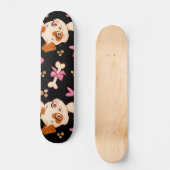 Muster Pets Niedlich Funny Puppy Lover Skateboard (Vorderseite)