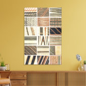 Muster polynesischer Tapa aus Cook Leinwanddruck (Insitu (Wohnzimmer))