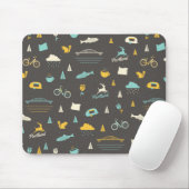 Muster Portlands, Oregon Mousepad (Mit Mouse)