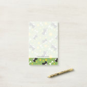 Muster Post-it Klebezettel (Auf Schreibtisch)