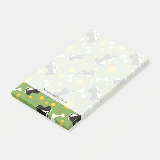 Muster Post-it Klebezettel (angewinkelt)