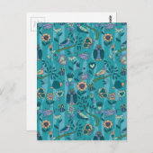 Muster Postkarte (Vorne/Hinten)