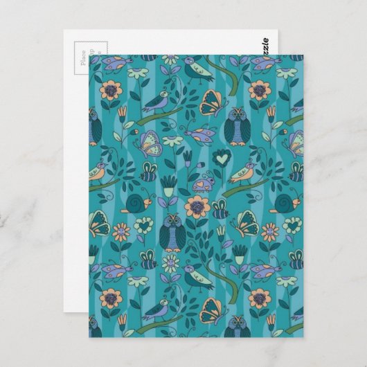 Muster Postkarte (Vorne/Hinten)