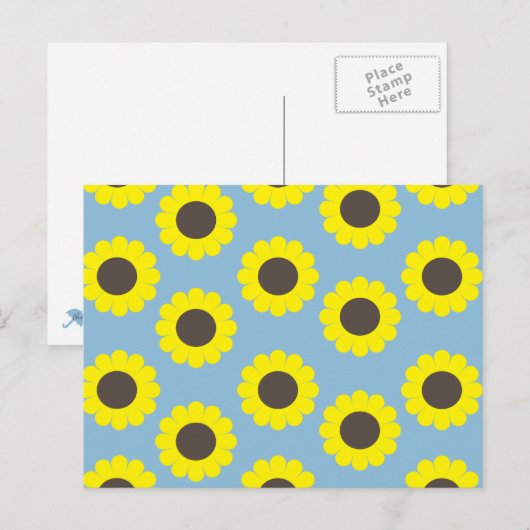 muster postkarte (Vorne/Hinten)