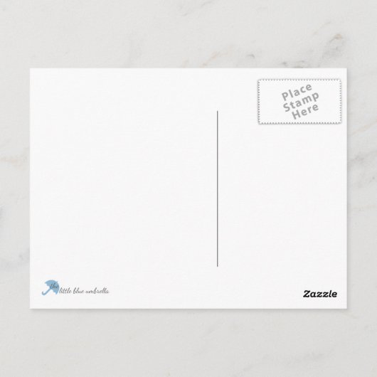 muster postkarte (Rückseite)