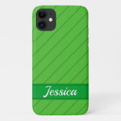 Muster Print mit Name Case-Mate iPhone Case (Rückseite)