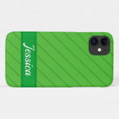 Muster Print mit Name Case-Mate iPhone Case (Rückseite (Horizontal))