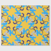 Muster-Pudel-Hunde Geschenkpapier (Flach)