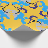 Muster-Pudel-Hunde Geschenkpapier (Ecke)