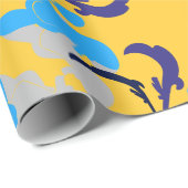 Muster-Pudel-Hunde Geschenkpapier (Rolleneckpunkt)