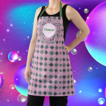 Muster-Puderrosa-All-Over-Print-Schürze.