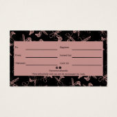 Muster QR Code Geschenkgutschein für Chic Hair Too (Rückseite)