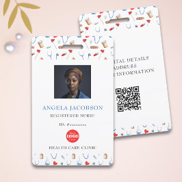 Muster QR für registrierte Krankenpflege Ausweis