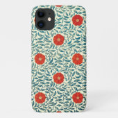 Muster Red Blume Design-1 iPhone / iPad Gehäuse Case-Mate iPhone Hülle (Rückseite)
